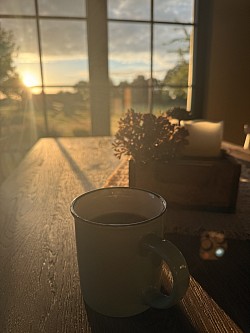 en we sluiten af met een koffie of fris , met versnapering